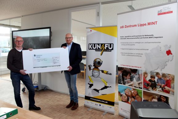 KungFu unterstützt Lippe.MINT-Fonds