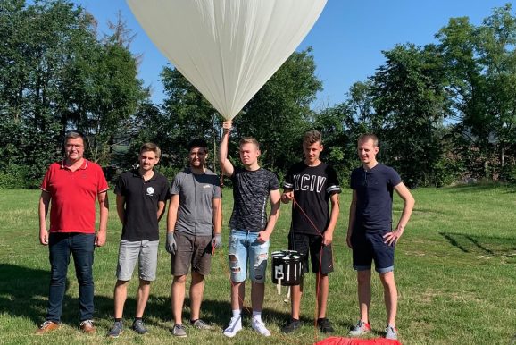 Gymnasiasten aus Blomberg sind auch in den Ferien am Start!