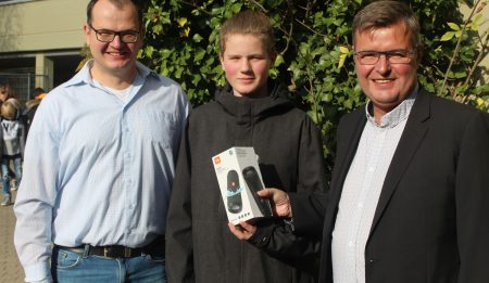 Sekundarschüler aus Blomberg gewinnt Preis beim Lippe.MINT-Tag