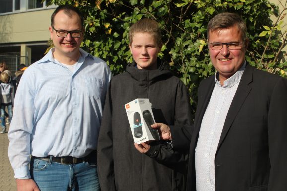 Sekundarschüler aus Blomberg gewinnt Preis beim Lippe.MINT-Tag