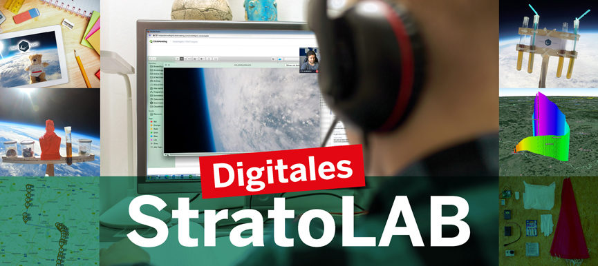 Digitales StratoLab 2021 - VON ZUHAUSE IN DIE STRATOSPHÄRE!