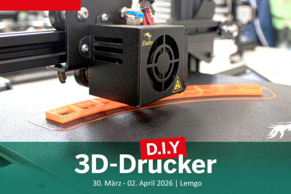 D.I.Y. 3D-Drucker - Dein eigener Drucker für zuhause - Kurs in den Osterferien 2026
