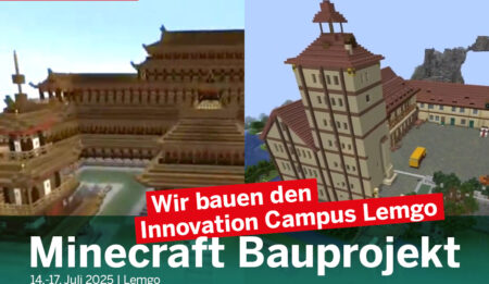 Minecraft Bauprojekt - Wir bauen den Innovation Campus Lemgo!