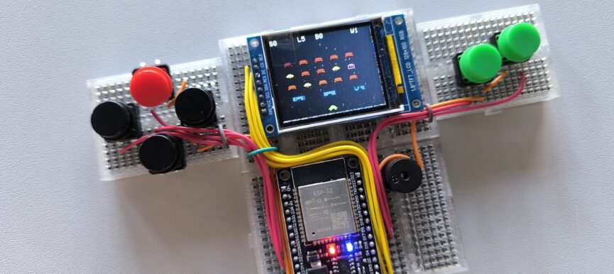 ESP32-GameLab: Programmieren, löten, zocken!
